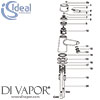Ideal Standard Cone Bath Filler Rim 1H Tap Spare Parts